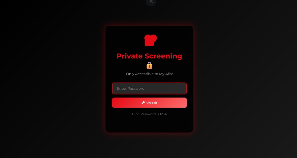 Netflix Themed Custom Website